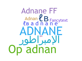 الاسم المستعار - Adnane