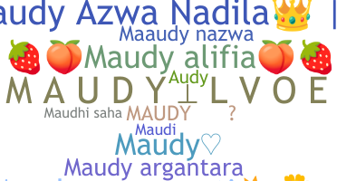 الاسم المستعار - maudy