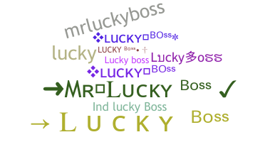 الاسم المستعار - Luckyboss