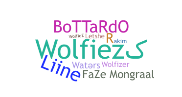 الاسم المستعار - Wolfiez