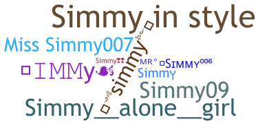 الاسم المستعار - Simmy