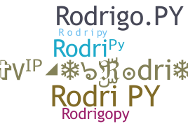 الاسم المستعار - Rodripy