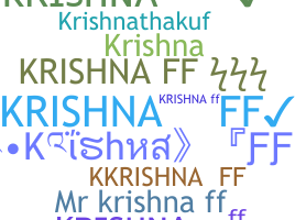 الاسم المستعار - KrishnaFF