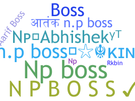 الاسم المستعار - npboss
