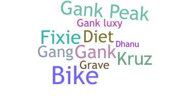الاسم المستعار - gank
