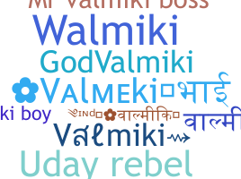 الاسم المستعار - Valmiki