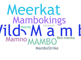 الاسم المستعار - Mambo