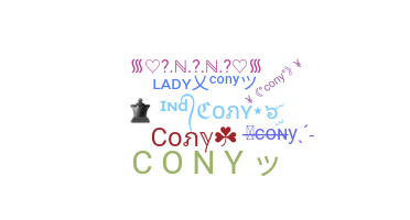 الاسم المستعار - Cony