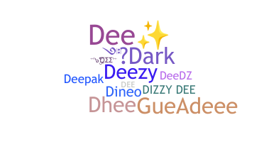 الاسم المستعار - Dee
