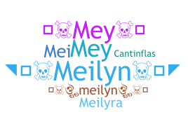الاسم المستعار - meilyn