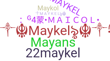 الاسم المستعار - maykel