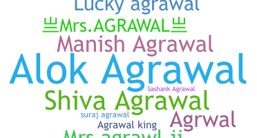 الاسم المستعار - Agrawal