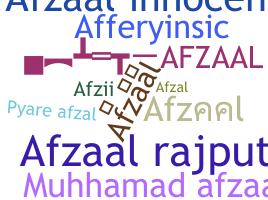 الاسم المستعار - Afzaal