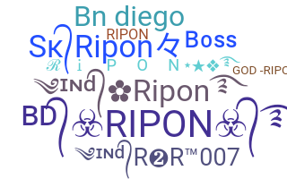 الاسم المستعار - Ripon