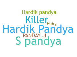 الاسم المستعار - Pandya