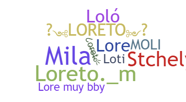 الاسم المستعار - Loreto