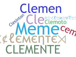 الاسم المستعار - Clemente