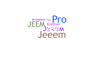 الاسم المستعار - Jeem