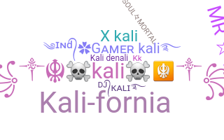 الاسم المستعار - Kali