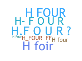 الاسم المستعار - Hfour
