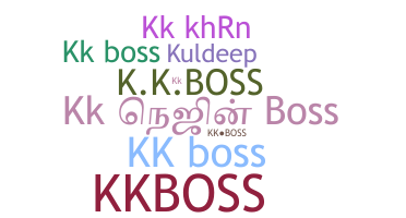 الاسم المستعار - Kkboss