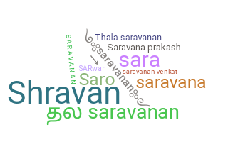 الاسم المستعار - Saravanan
