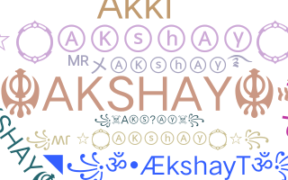 الاسم المستعار - Akshay