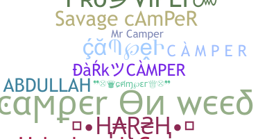 الاسم المستعار - Camper