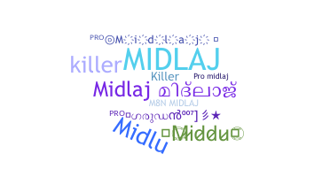 الاسم المستعار - Midlaj