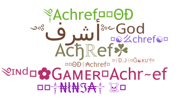 الاسم المستعار - achref