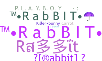 الاسم المستعار - rabbit