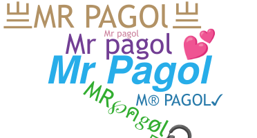 الاسم المستعار - MRpagol