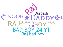 الاسم المستعار - Rajbadboy