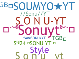الاسم المستعار - Sonuyt