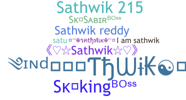 الاسم المستعار - Sathwik