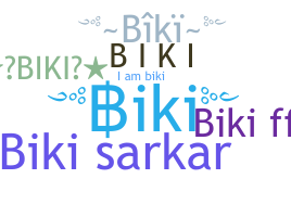 الاسم المستعار - Biki