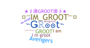 الاسم المستعار - Groot