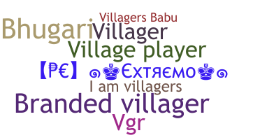 الاسم المستعار - Villagers