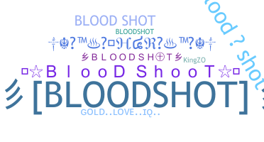 الاسم المستعار - bloodshot