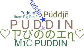 الاسم المستعار - Puddin