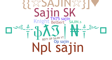 الاسم المستعار - Sajin