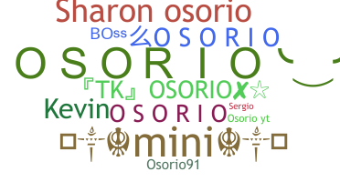 الاسم المستعار - Osorio