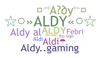 الاسم المستعار - Aldy