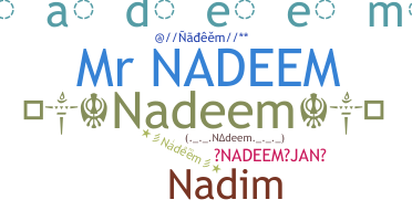 الاسم المستعار - Nadeem