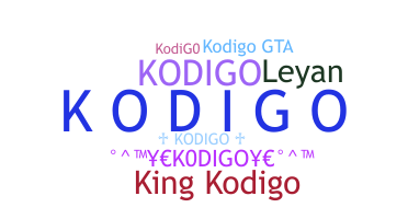 الاسم المستعار - Kodigo