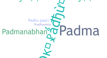 الاسم المستعار - Padhu