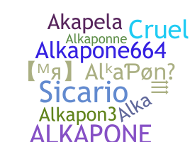 الاسم المستعار - Alkapone