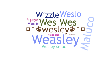الاسم المستعار - Wesley