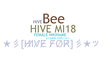 الاسم المستعار - Hive