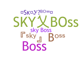 الاسم المستعار - SkyBoss